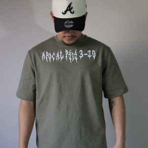 Apocalipsis 3:20 Tee - Olive