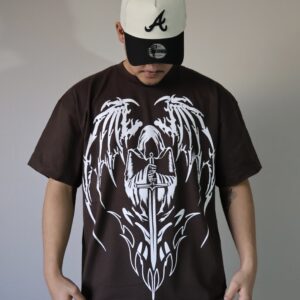 Winged Dagger Tee - Brown